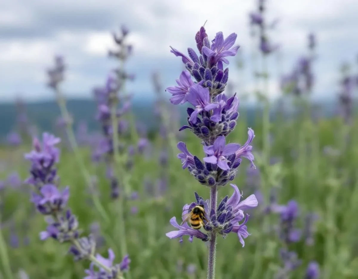 La Lavande Française : Champion de Survie Thermique et Allié Précieux des Abeilles