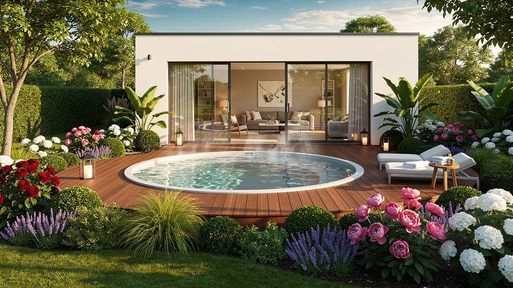 Investir dans un jacuzzi extérieur de qualité pour séduire vos acheteurs